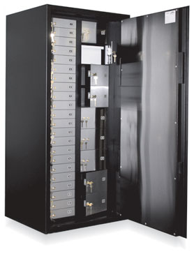 Сейф взломостойкий депозитный ЛС-465 38БТ