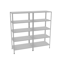 Стеллаж полочный усиленный СТ-010 2000x2000x600 (5 полок)
